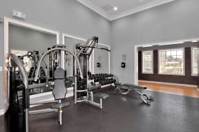 Fitness Center with Weight Equipment | Floresta
