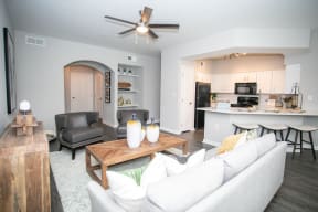 Open concept living spaces | Emblem Alpharetta
