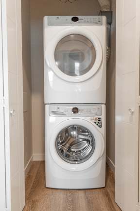 Washer Dryer In Unit at Vista Apartments at Edgemont, Alberta