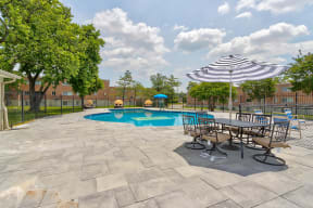 Pool View at Flats of Forestville, Maryland, 20747