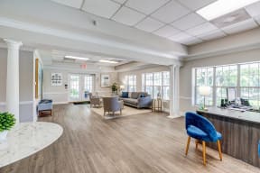 the preserve at ballantyne commons community living room