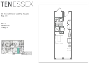 the floor plan of tensee hotel
