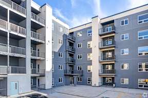 Large Building Exterior View at Hills on 36, Edmonton Alberta