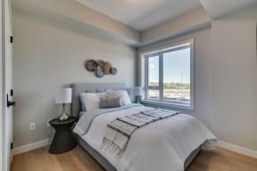 Shawnessy Station In Calgary Alberta  Unit 254 Master Bedroom