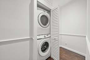 In-unit washer/dryer in 6128 Wilshire apartment home