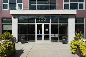 Front Entrance at Cosmopolitan Apartments, Pennsylvania