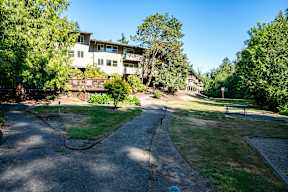 Exterior Walkways with Trees  at Timberlee, Oregon