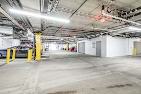 Garage parking at Zest, Minnesota