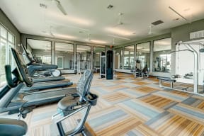 24hr Fitness Center with Weight Machines