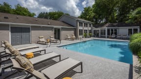 Eclipse Apartments Duluth GA pool daytime
