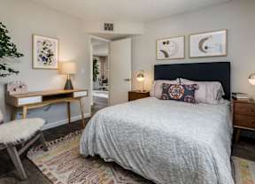 Bedroom at Sofia Apartments, Tempe, Arizona