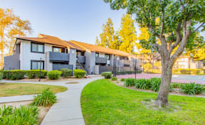 courtyard and exterior at Metro 3610, California