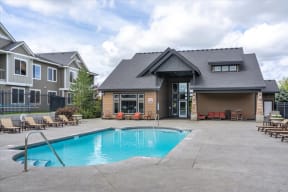 the swimming pool at the estates at spring valley