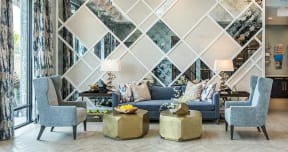Nestled nooks for mingling or co-working at 2000 West Creek Apartments, Virginia, 23238