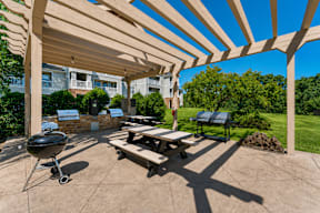 grill area at the reserve