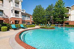 resort style pool