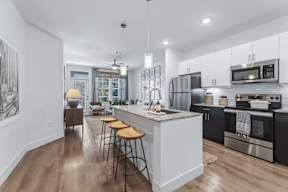 Modern Kitchen at Legacy at Cibolo Apartments, Boerne, Texas