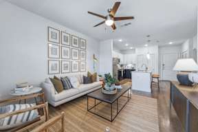 Spacious Living Room at Legacy at Cibolo Apartments, Texas, 78006