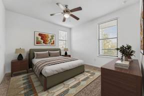 Master Bedroom at Platinum Castle Hills, Lewisville, 75056