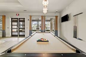 Pool Table at Legacy Flats Apartments, San Antonio, 78254