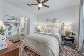 Bedroom at Legacy at Cibolo Apartments, Boerne, 78006