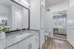 Bathroom at Legacy at Cibolo Apartments, Boerne, TX, 78006