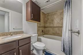 Primary Bathroom at Platinum Castle Hills, Lewisville, Texas