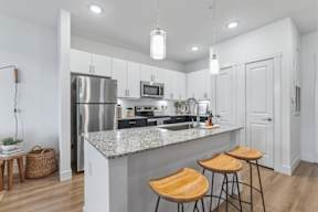 Gourmet Kitchen at Legacy at Cibolo Apartments, Boerne
