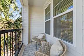 Apartment Patio at Legacy at Cibolo Apartments, Boerne, TX