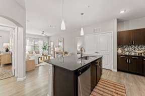 Luxury Kitchen at Legacy Flats Apartments, San Antonio, TX, 78254