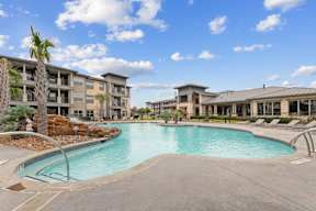 Outdoor Swimming Pool at Legacy Flats Apartments, Texas