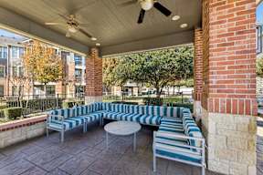 Poolside Patio at Platinum Castle Hills, Lewisville, Texas