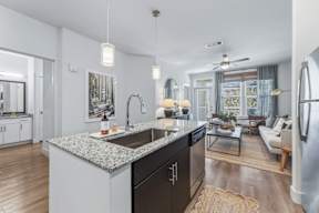 Contemporary Kitchen at Legacy at Cibolo Apartments, Boerne, Texas
