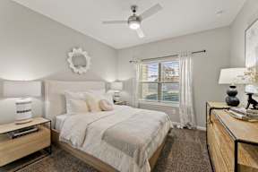 Master Bedroom at Legacy Flats Apartments, San Antonio, TX, 78254