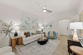 Main Living Room at Legacy Flats Apartments, San Antonio, TX