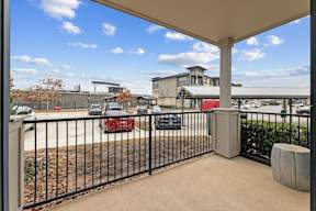 Apartment Patio at Legacy Flats Apartments, San Antonio
