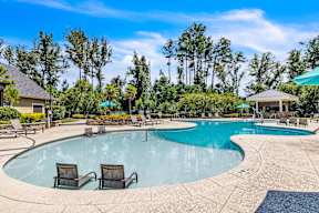 Swimming Pool And Relaxing Area at Sterling Creek at Richmond Hill, Richmond Hill, GA, Georgia , 31324