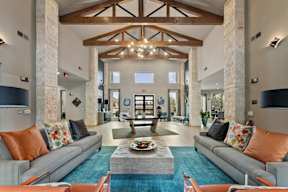 Resident Lounge at Legacy Flats Apartments, Texas, 78254