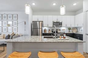 Kitchen Space at Legacy at Cibolo Apartments, Texas