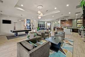 Lobby Lounge at Legacy Flats Apartments, San Antonio, Texas