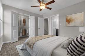 Bedroom with bed at Arrowood Farms, Clarksville, 37042
