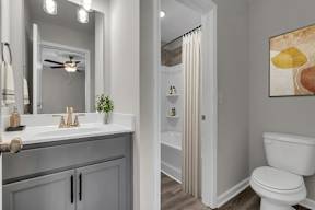 Bathroom with toilet at Arrowood Farms, Clarksville, TN