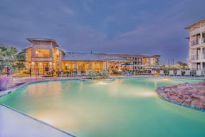 Sparkling Pool at Legacy Flats Apartments, Texas