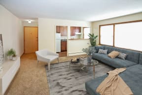 Highland Towers Living Room, St. Paul, Minnesota