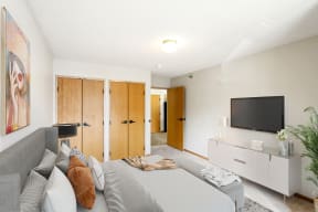 Marcy Park Apartments Living Room, Minneapolis, Minnesota