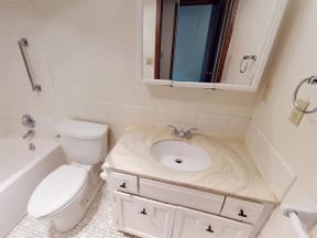Gold Crest Apartments Bathroom, Hopkins, Minnesota