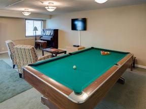 Gold Crest Apartments Rec Room, Hopkins, Minnesota