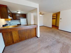 Gold Crest Apartments Kitchen, Hopkins, Minnesota
