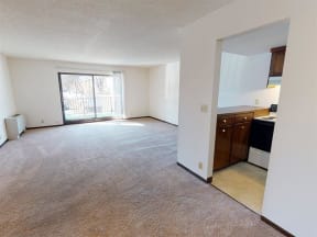 Gold Crest Apartments Living Room, Hopkins, Minnesota
