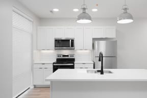 Fully Equipped Kitchen at Crossline, Columbus, OH, 43201